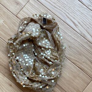 Apt. 9 Gold Sequin Scarf